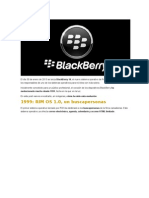 Historia Blackberry