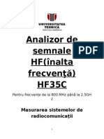 Analizor de Semnale HF
