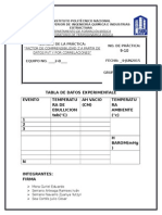 Tabla de Datos Experimentales7