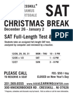 2015.12.07 SAT Test Review Flyer Christmas