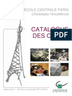 Catalogue Cours Ingenieur Centrale Paris