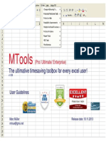 MTools v1.09 For Excel 2002-2003