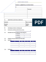 Formato Diagnóstico Ambiental