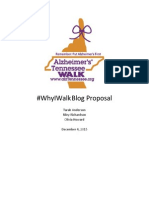 Whyiwalk Blog Proposal