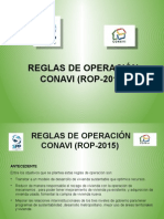 Presentación Reglas de Operación Conavi (Rop-2015)