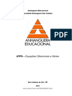  ATPS Equacoes Diferenciais e Series Completa 06-10-14