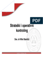 Strateski I Operativni Kontroling