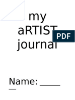artist journal