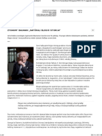 Zygmunt Bauman - Natūrali Blogio Istorija" - Bernardinai PDF