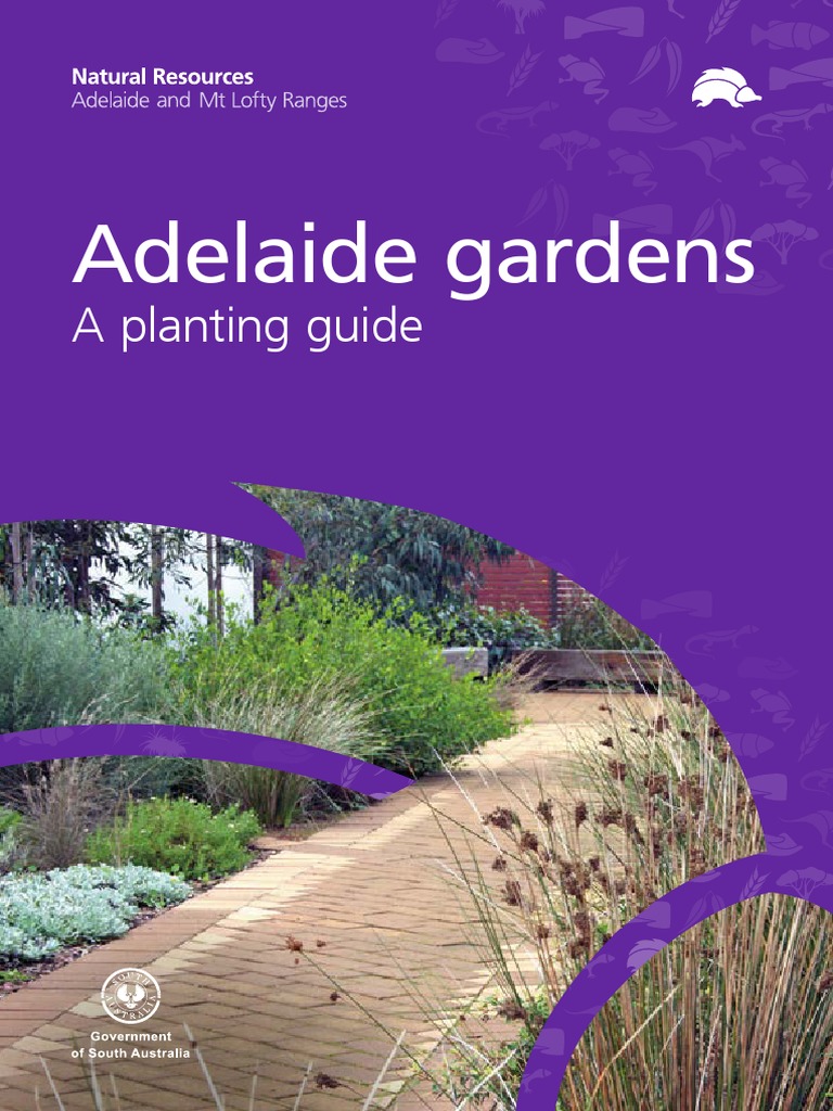 Adelaide Gardens Planting Guide Weed Mulch