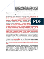 Breve Explicación A La Tesis de Cassiciacum