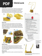 Download Butterfly Necklace Tutorial from Ornamenteacom by Ornamentea SN29256186 doc pdf