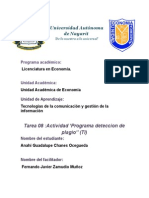 Tarea 08 Programa de Deteccion de Plagio