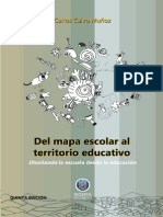 Del mapa escolar al territorio educativo: Disoñando la escuela desde la educación - Carlos Calvo Muñoz