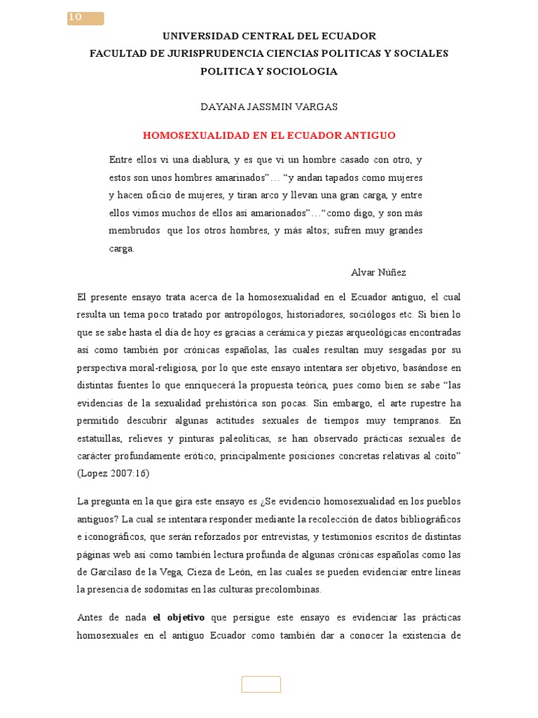 Homosexualidad en Las Culturas Precolombinas PDF Homosexualidad Mujer