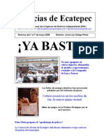 Diario de Ecatepec Noticias del 1 al 7 de mayo 2008