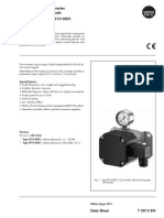 Electropneumatic Converter For Direct Current Signals I/p Converter Type 3913-0001