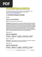 System Variables List R-J3iB