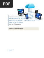 Download Membangun Web Service Dengan Codeigniter Dan SQL Server 2008 by Akhmad Fauzan SN292574578 doc pdf