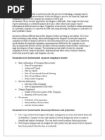 MM Due Diligence Startups Checklist