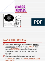 Materi Psikologi Orang Tua PraREMAJA