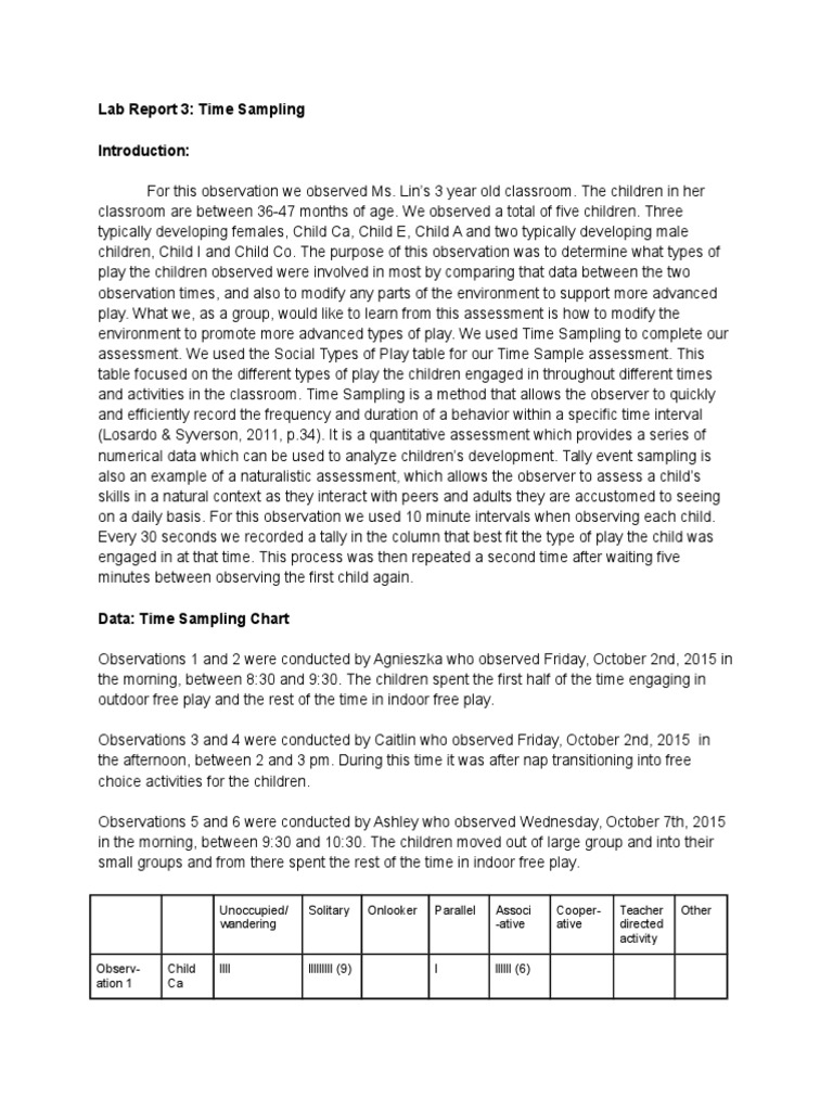 Inaccurate Timing Lab Report