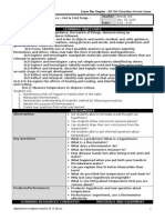 Learning Objectives: Lesson Plan Template - ED 3501 Curriculum Overview Lesson