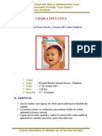 Secion Educativa Baño Del Recién Nacido y Curación Del Cordón Umbilical