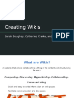 Creating Wikis