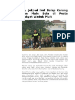 Jokowi Ikut Balap Karung dan Main Bola di Pesta Rakyat Waduk Pluit.doc