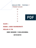 Tugas Makalah Tentang 7 Prinsip Dasar