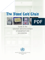 Blood Cold Chain-WHO