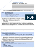 Lesson Plan Template: NEPF + Components of An Effective Lesson Hybrid