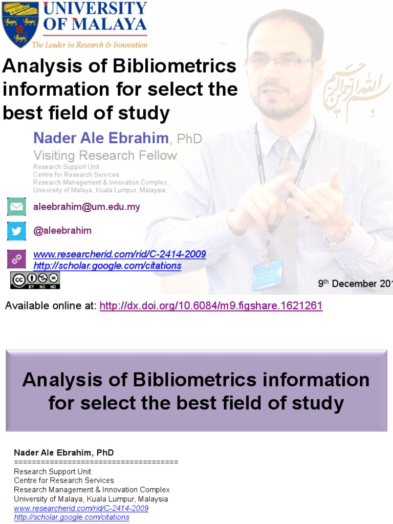bibliometrics thesis or dissertation