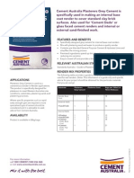 Plasterers Grey Cement - Product Data Sheet