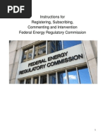 FERC Instructions
