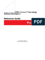 Reference Guide: CC2540 and CC2541 Bluetooth Low Energy Software Developer's