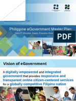Philippine Egovernment Master Plan: Denis F. Villorente, Deputy Executive Director For Egovernmentt