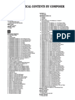 The Real Classical Fake Book Index