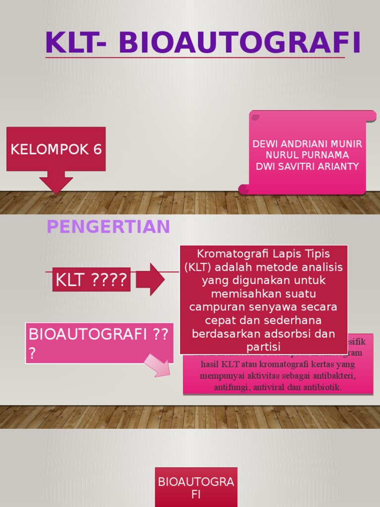 Metode Bioautografi dalam KLT | PDF