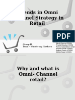 Trends in Omni Channel Strategy in Retail: Group II Team - Wandering Hawkers