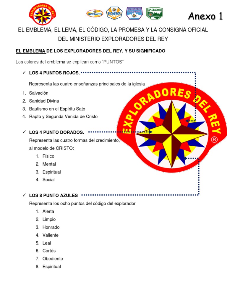 Emblema y Código de Exploradores del Rey | PDF | Religión y creencia