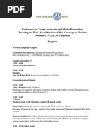 Download Programme Conference Berlin by Andrei Zavadski SN292614205 doc pdf