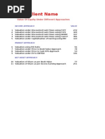 Valuation Report DCF Power Company