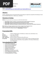 Professional Resume - Sunil Bhardwaj