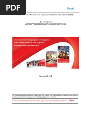 Quarterly Report