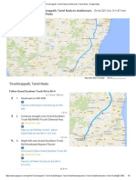 Tiruchirappalli, Tamil Nadu To Arakkonam, Tamil Nadu - Google Maps