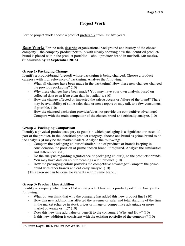 Project PGP 2015 | PDF | Brand | Business Economics