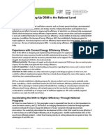 Fact Sheet: Scaling Up DSM To National Level