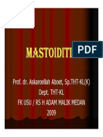 Mastoiditis PDF